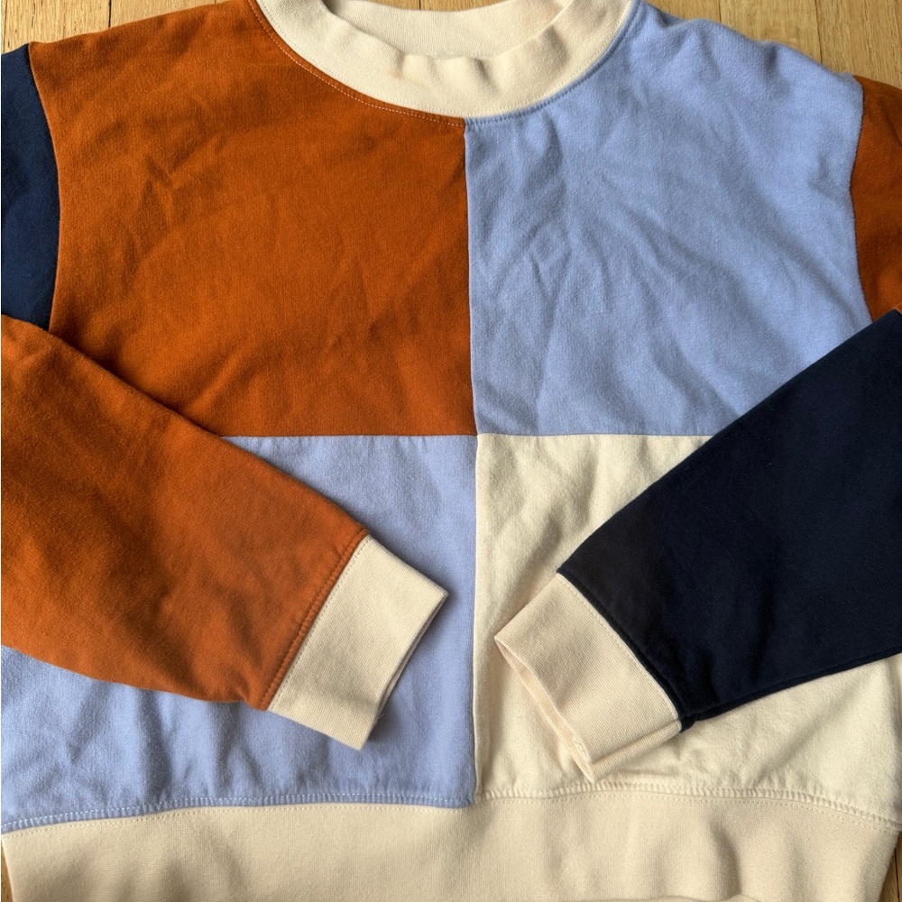 French Connection Multicolor Block Sweatshirt - image 2